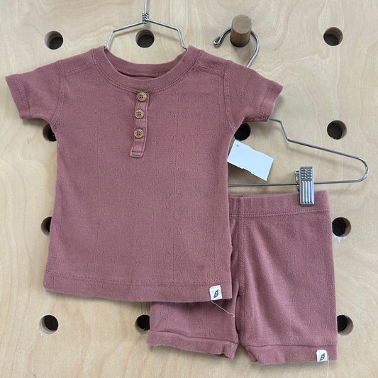 Organic Brick Lacey Knit Outfit