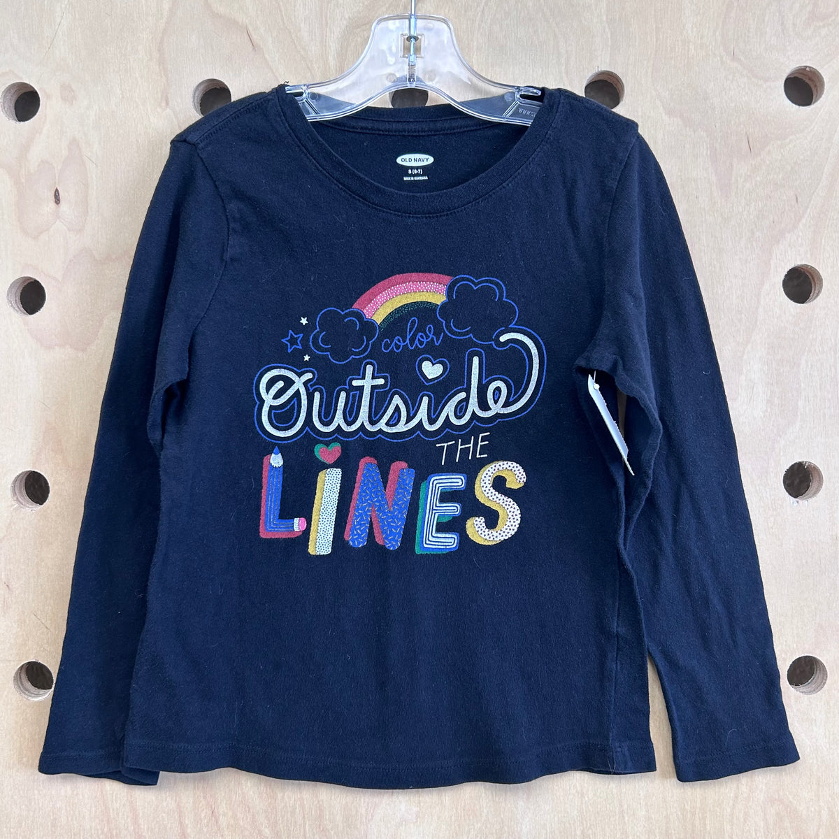 Black Outside the Lines Tee