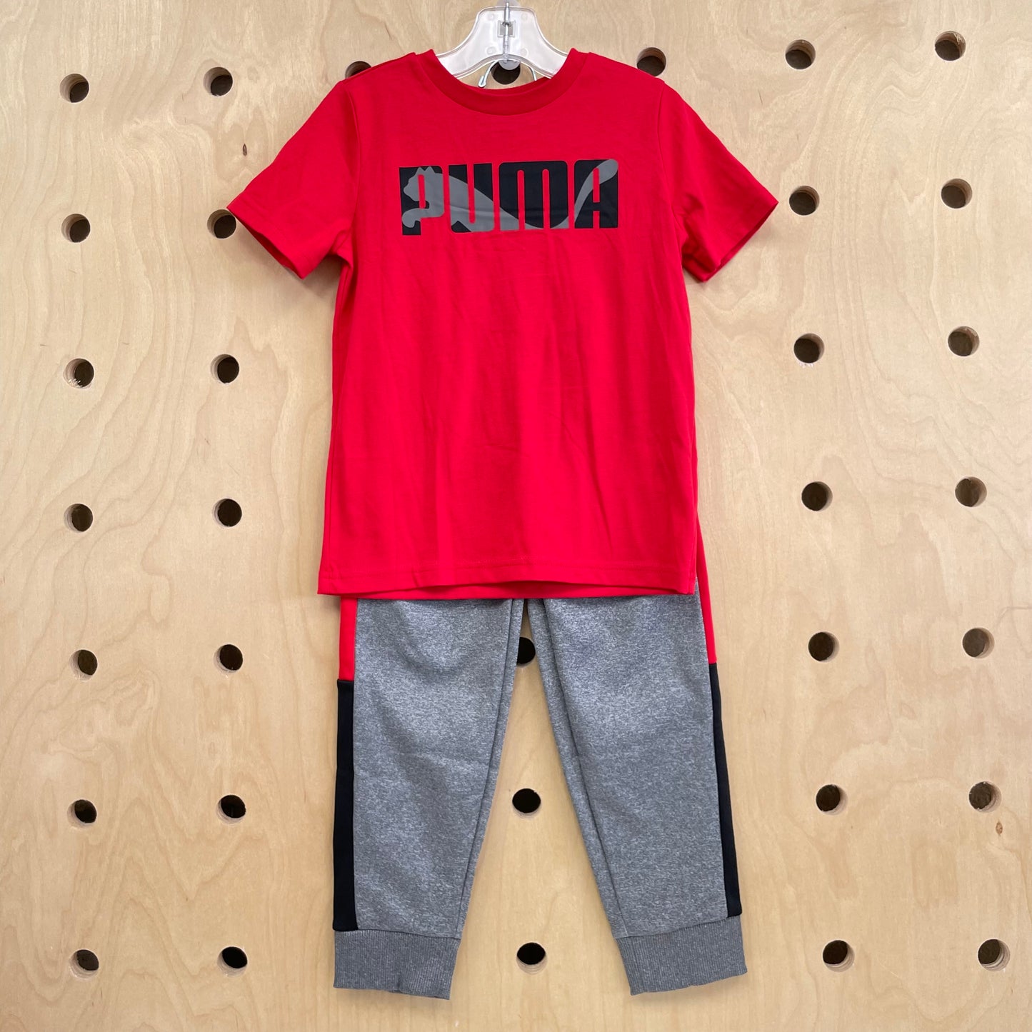 Grey & Red Athletic Outfit NEW!