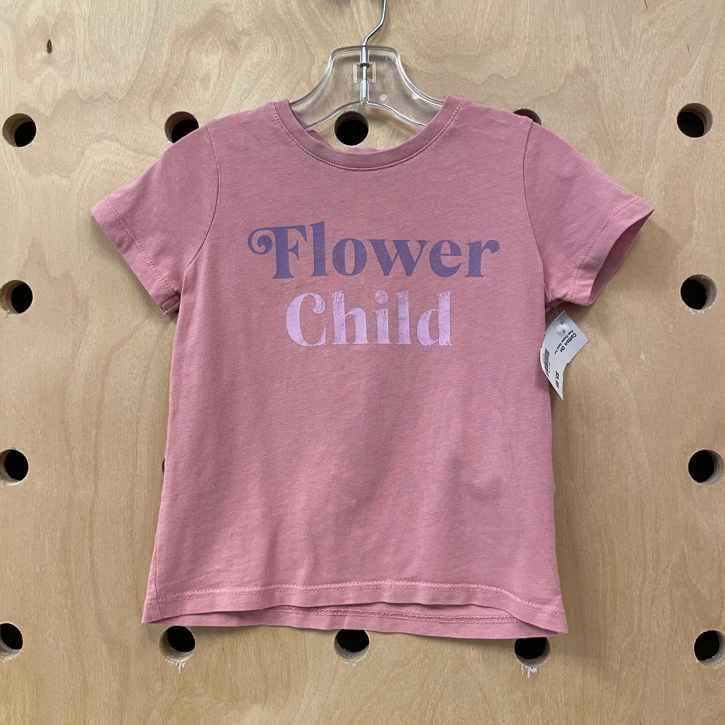Pink Flower Child Tee