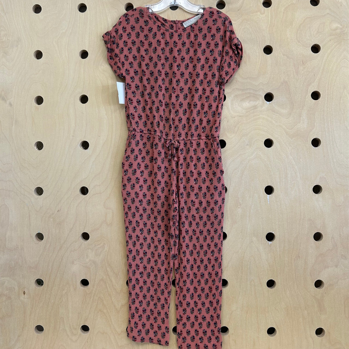 Pink Floral Jumpsuit