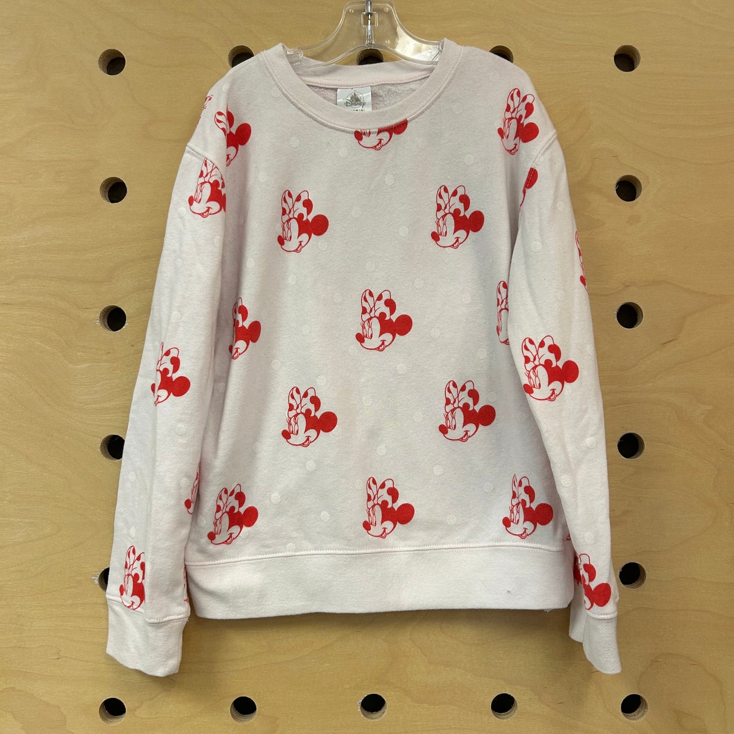 Pink & Red Minnie Sweatshirt