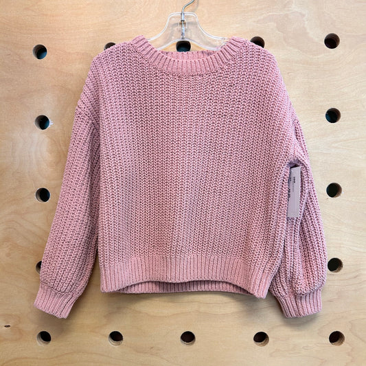 Pink Boxy Sweater
