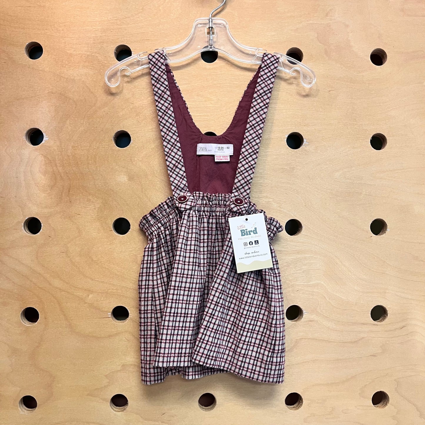 Plaid Jumper