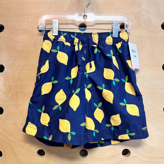 Blue Lemons Swim Trunks
