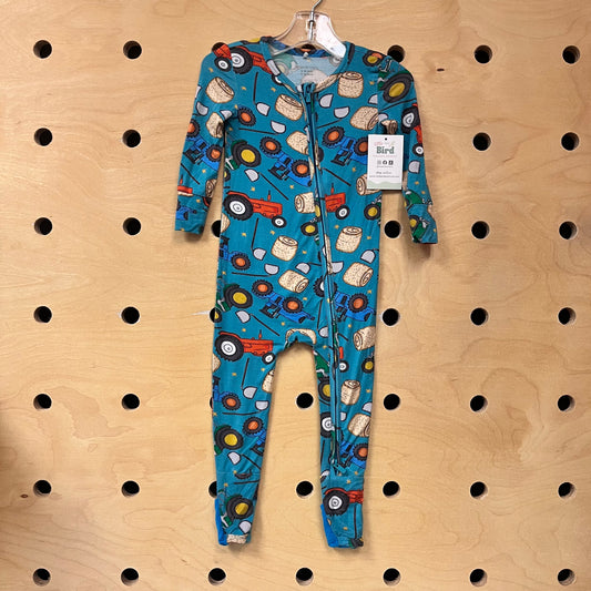 Teal Farm Life Bamboo Zippy