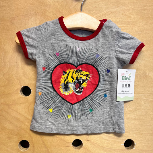 Grey Tiger Tee