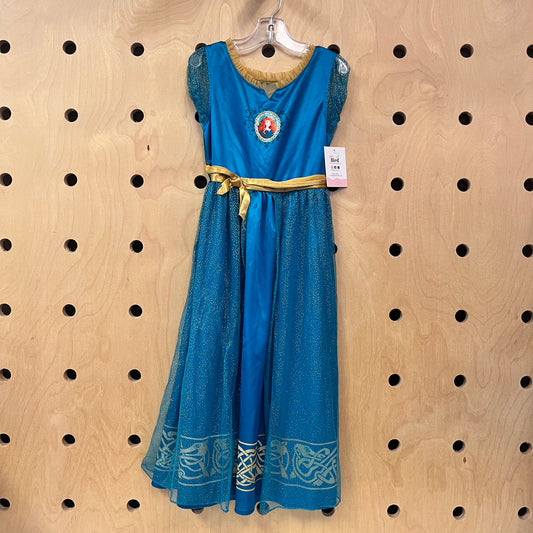 Teal + Gold Merida Nightgown