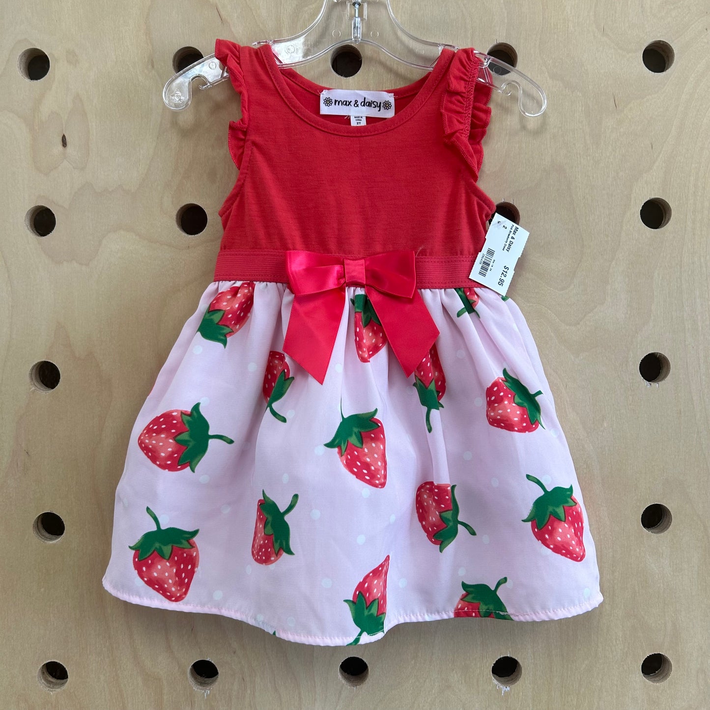 Pink Strawberry Dress