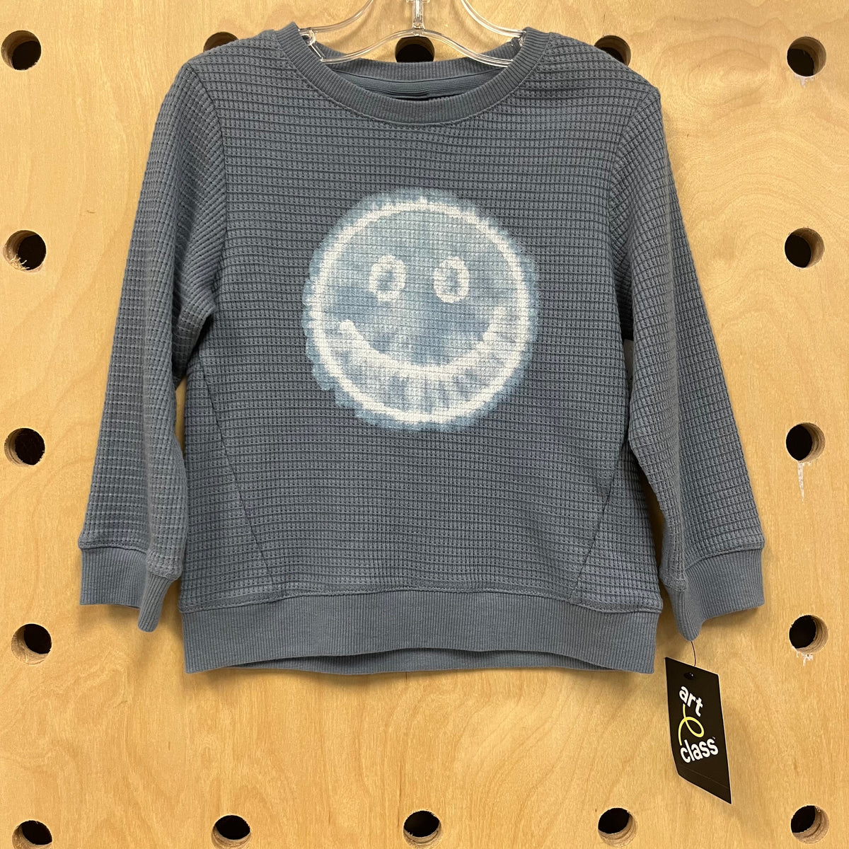 Blue Happy Face Thermal NEW!