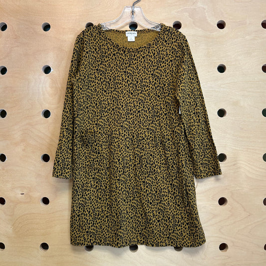 Leopard Print Pocket Dress