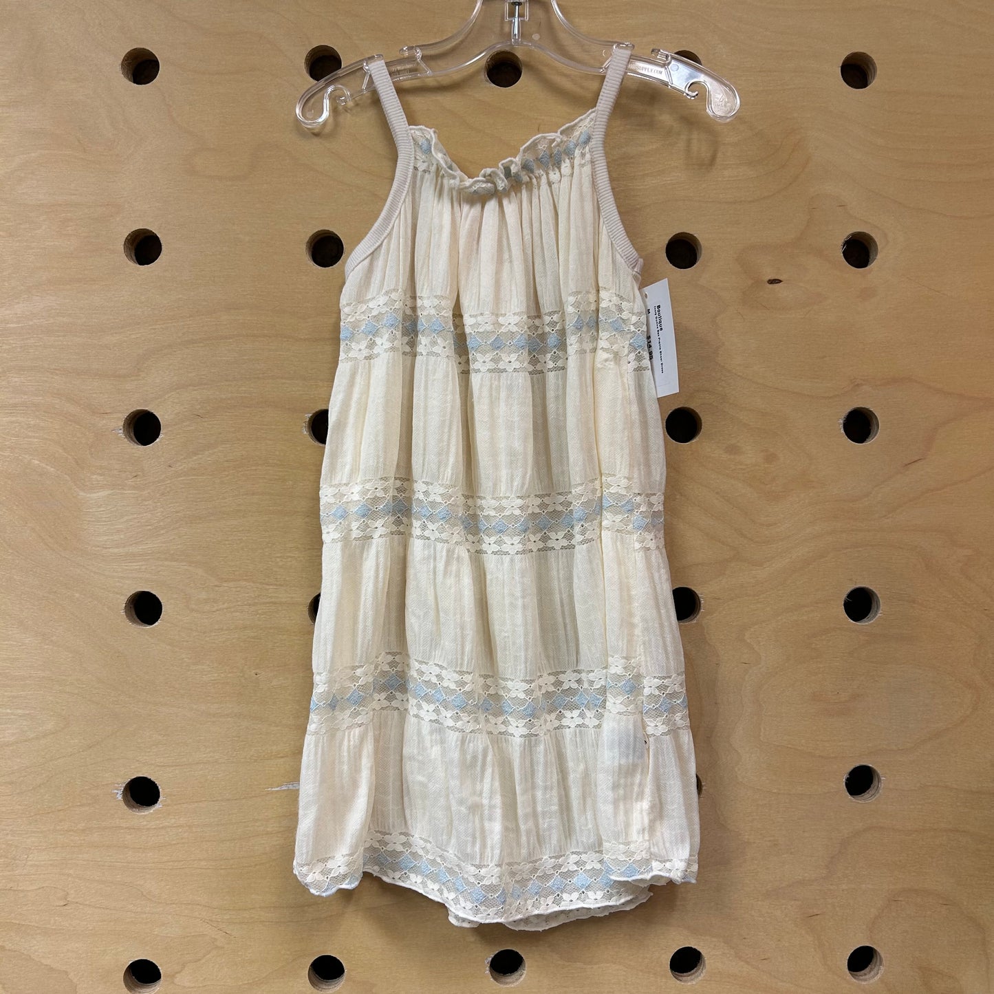 Ivory Gunne Sax Prairie Sheer Dress