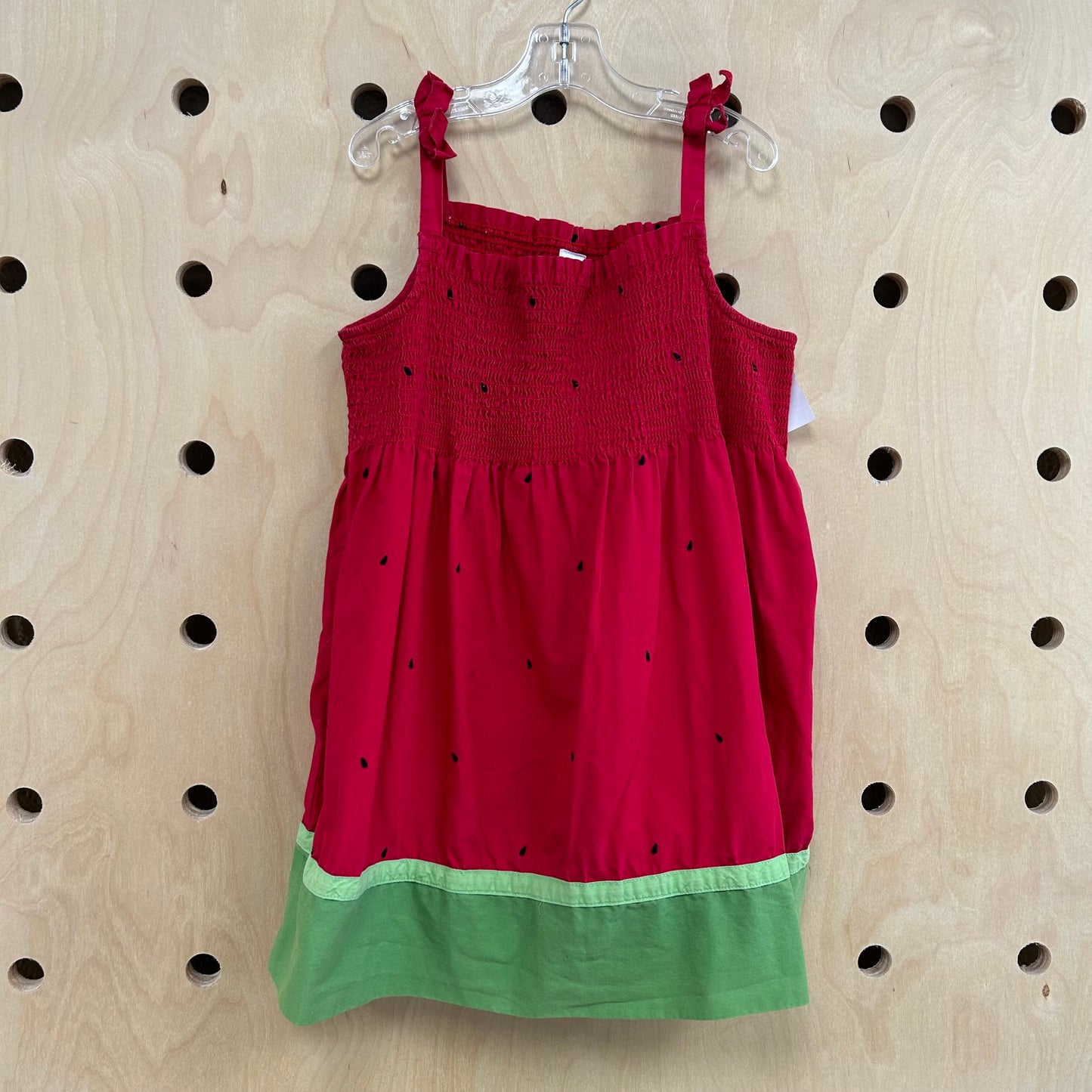 Smocked Watermelon Dress
