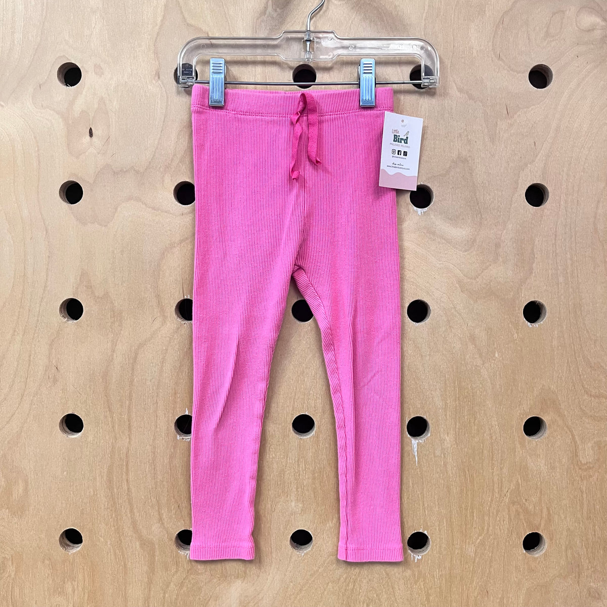 Pink Ribbe Leggings