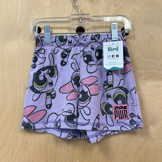 Lavender Power Puff Girls Shorts