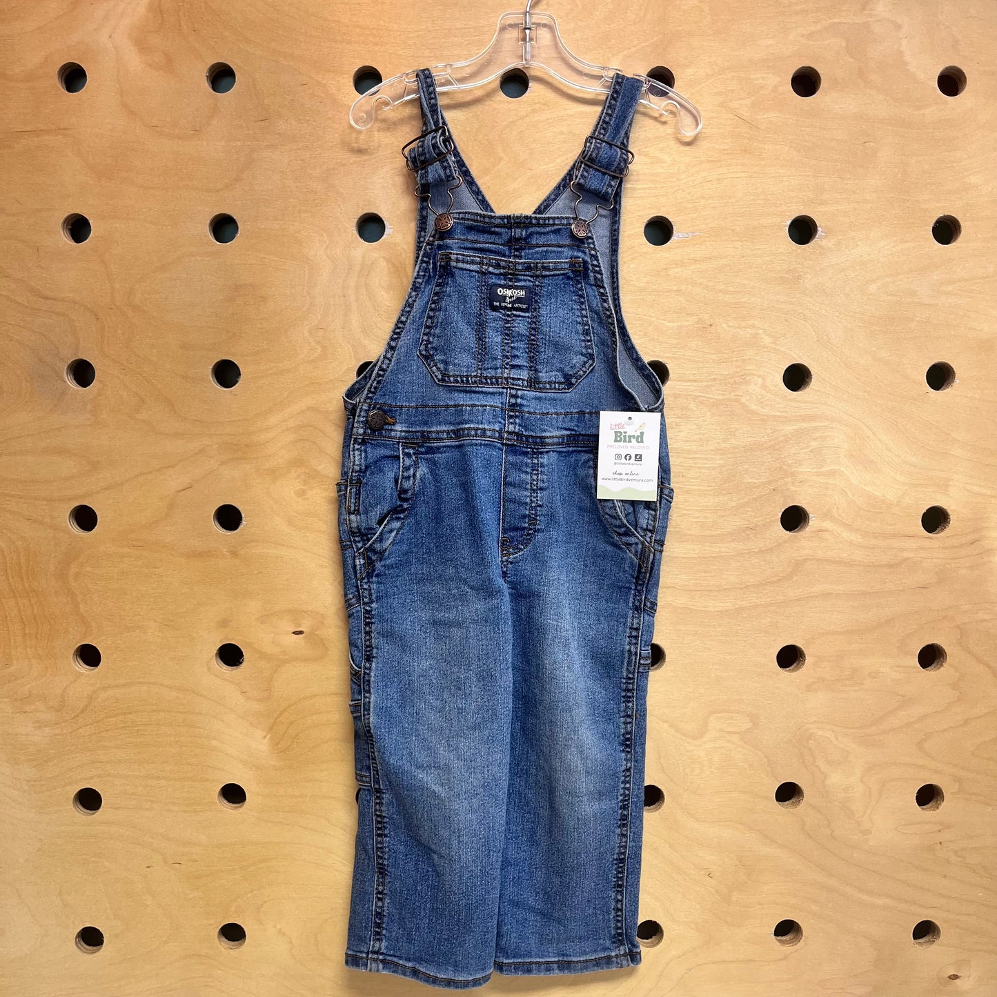 Denim Overalls