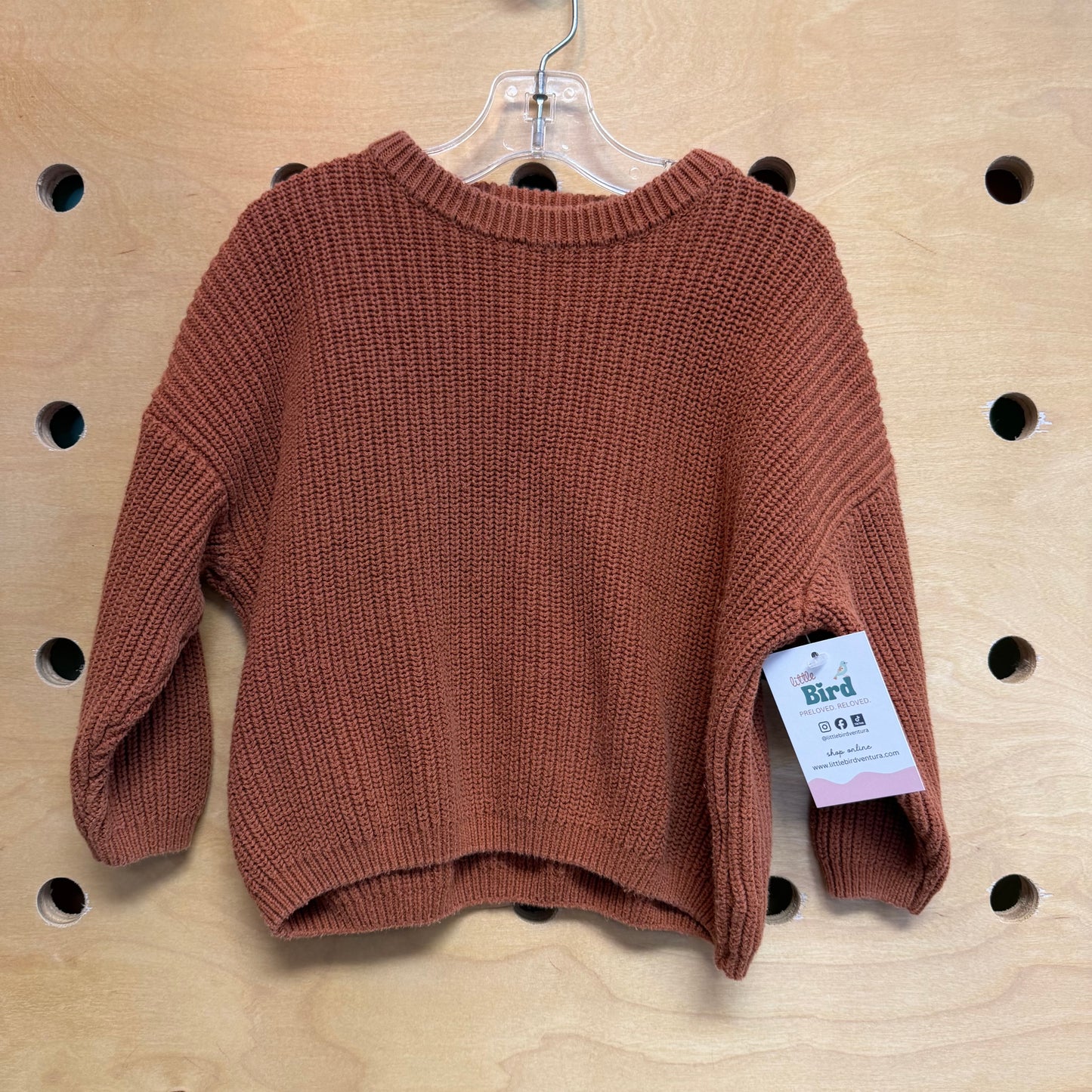 Brown Knit Sweater