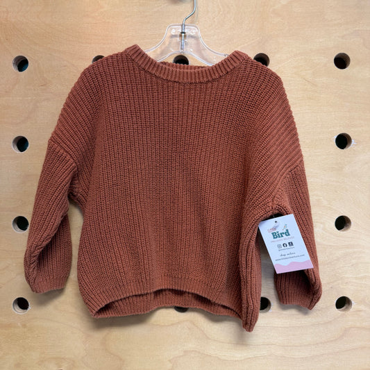 Brown Knit Sweater