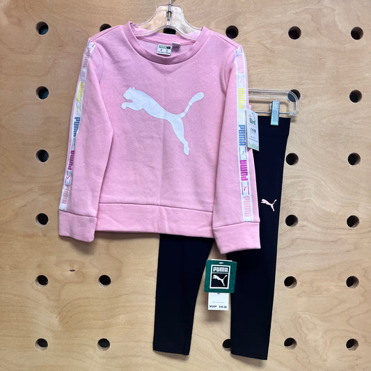 Pink Sweatshirt/Leggings NEW!!