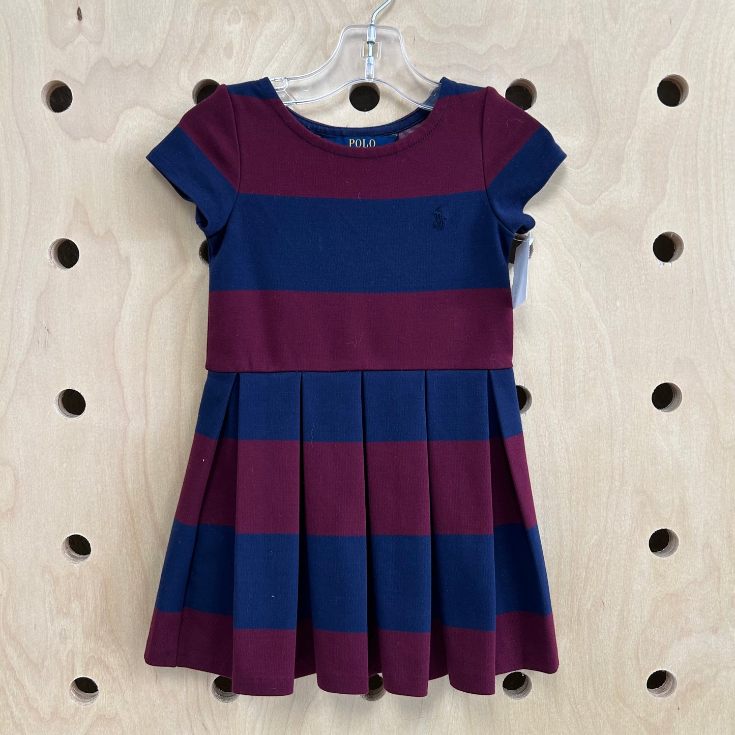 Blue & Maroon Dress