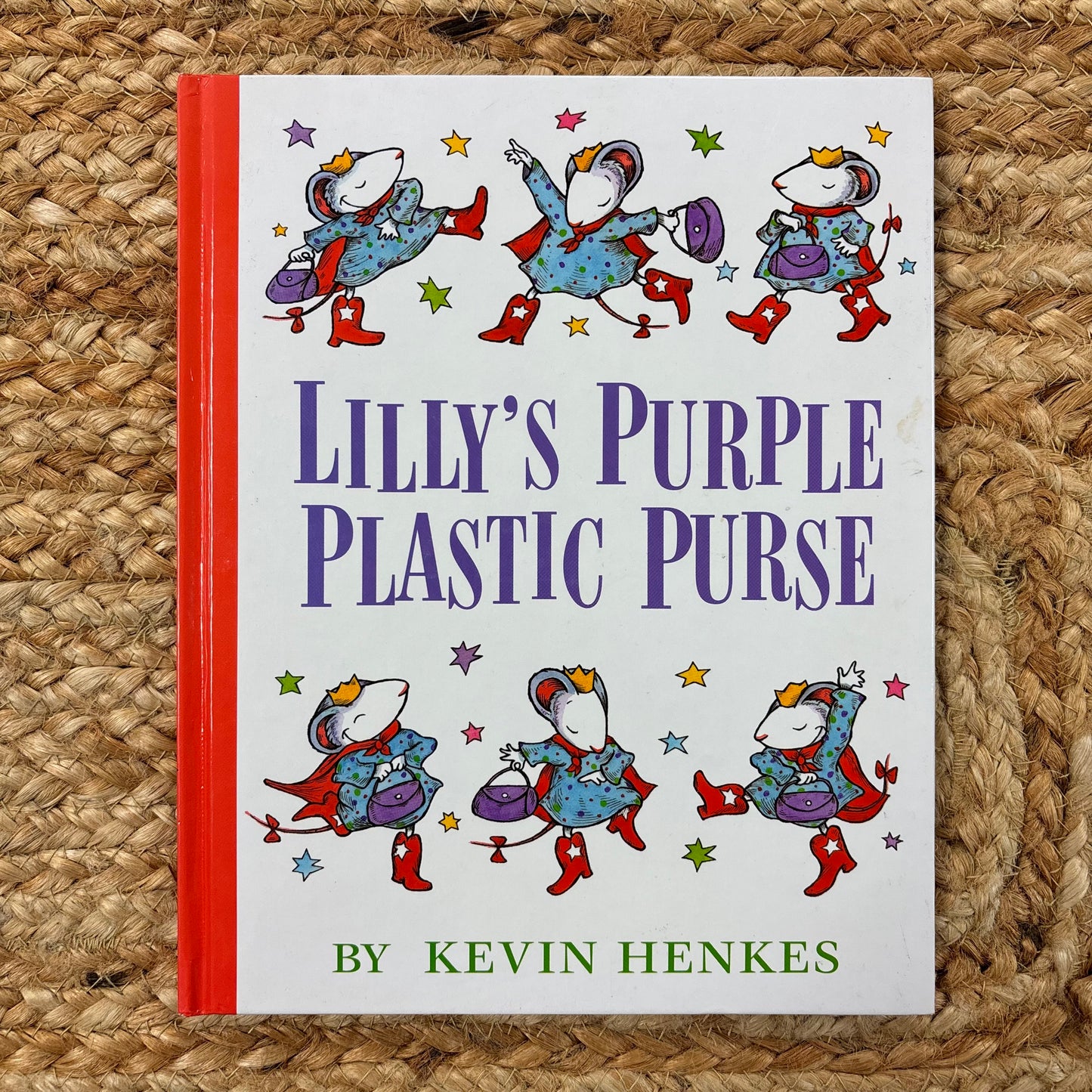 Lilly's Purple Plastic Purse