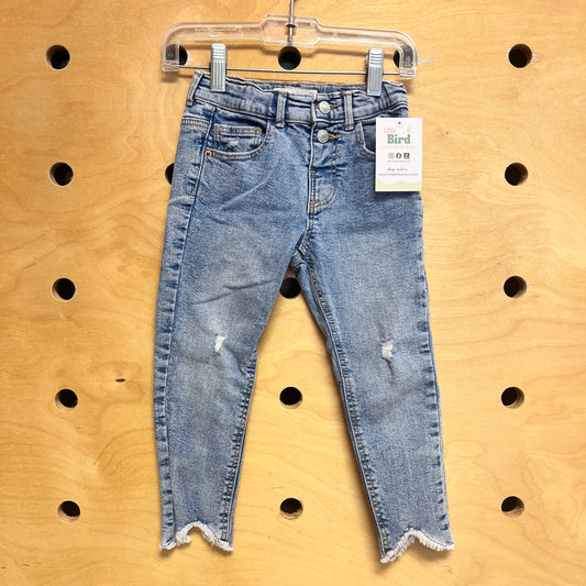 Raw Hem Denim