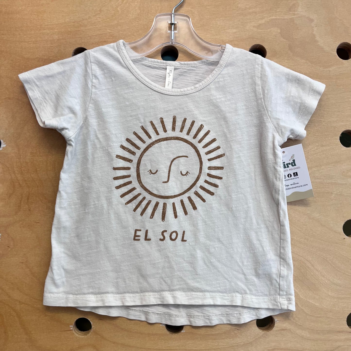 White El Sol Tee