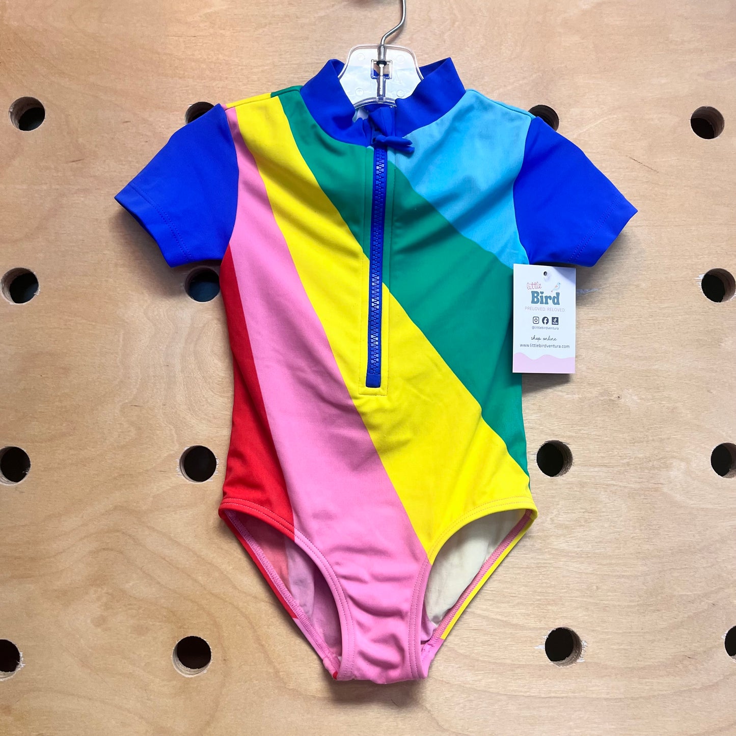 Multicolor Stripe Swimsuit