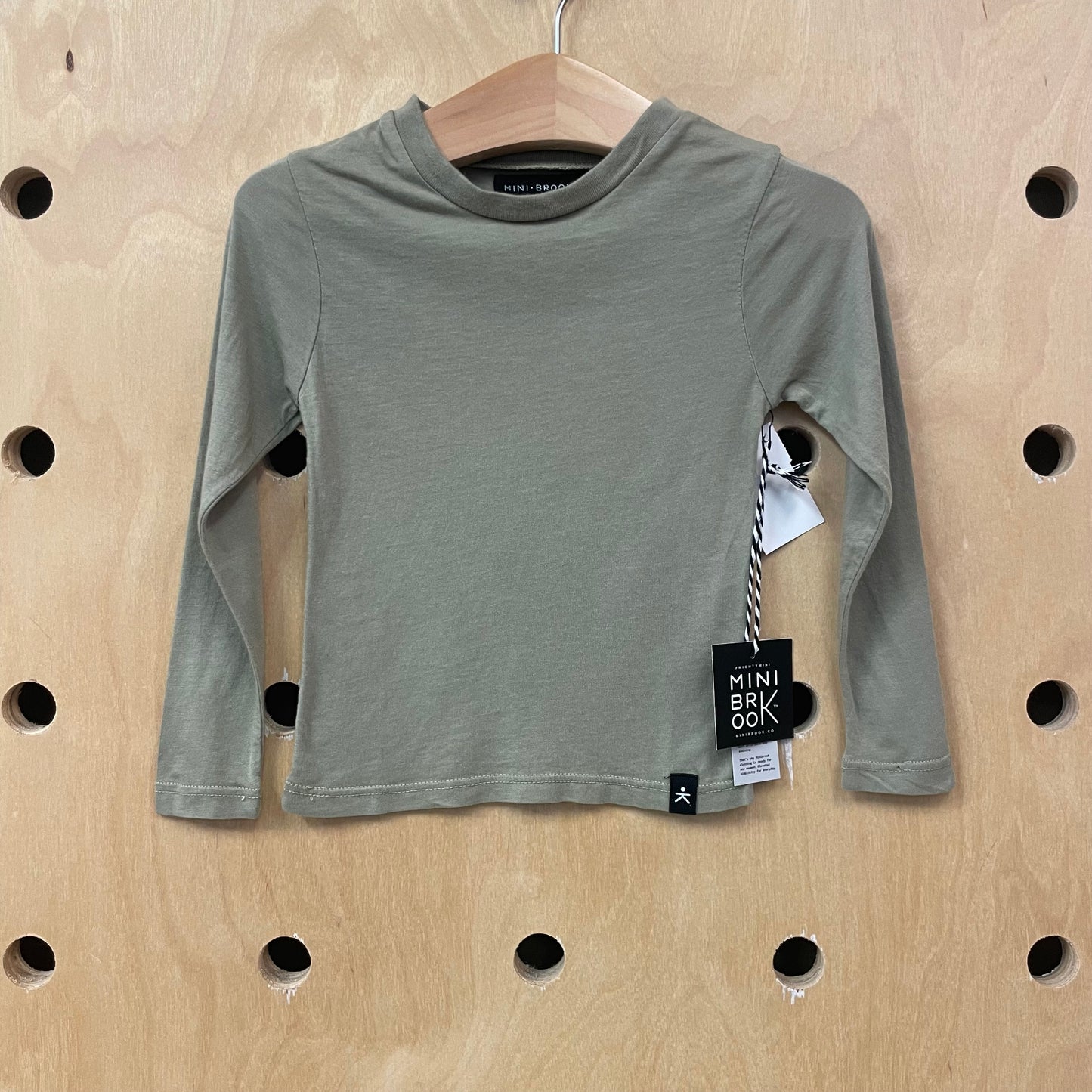 Green Micromodal LS Tee NEW!