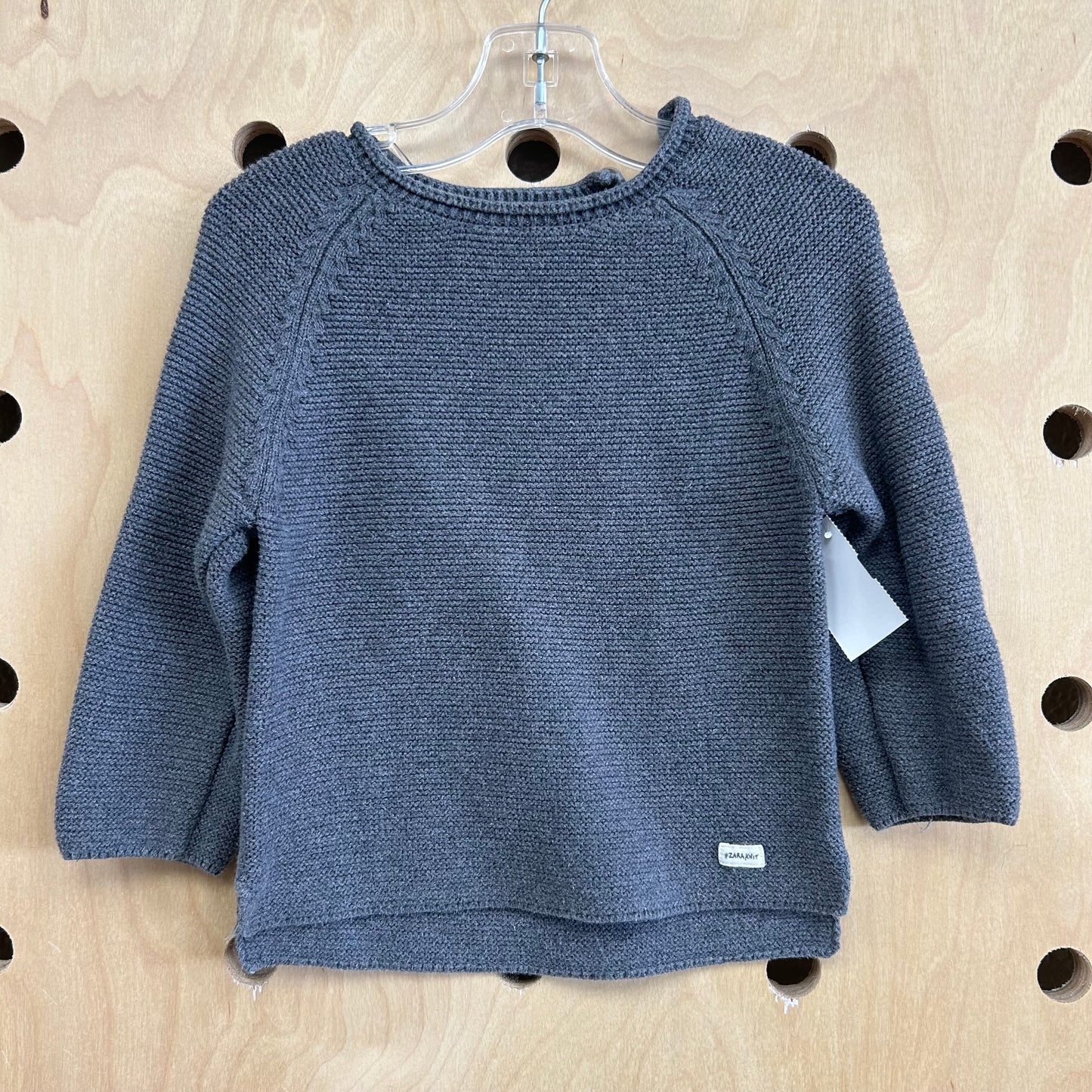 Grey Knit Sweater