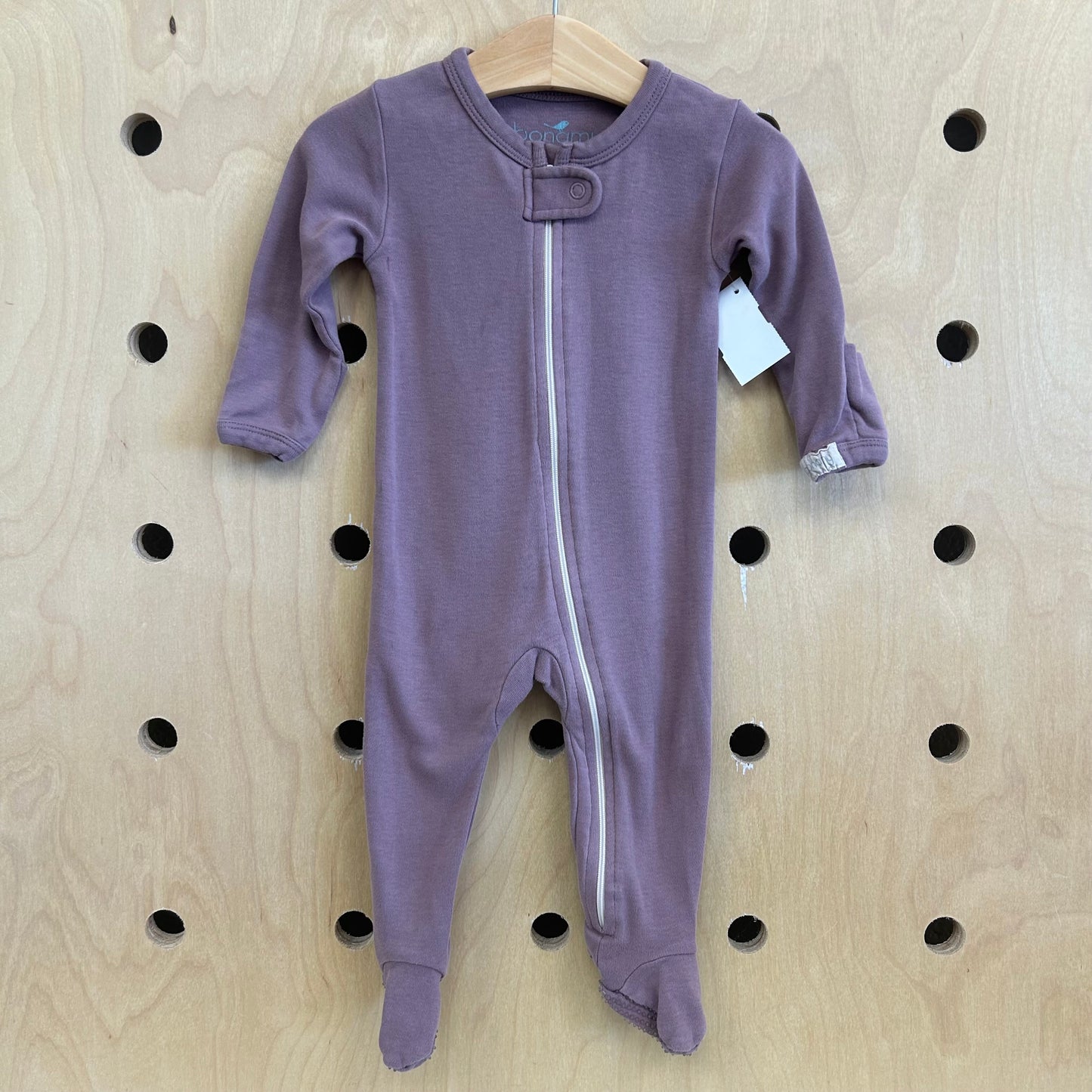 Organic Dusty Purple Footies