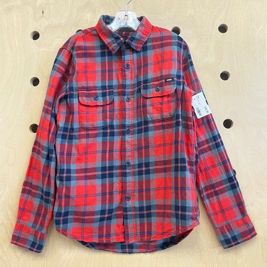 Blue & Red Plaid Flannel