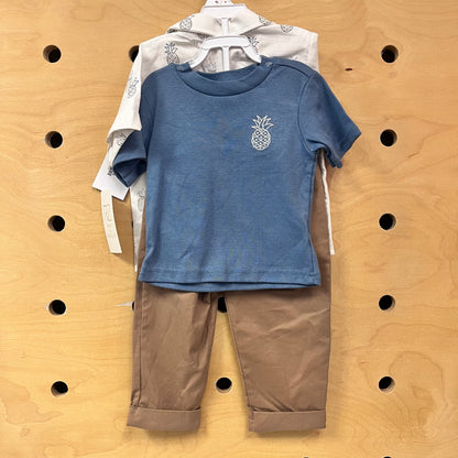 3pc Pineapple Outfit NEW!