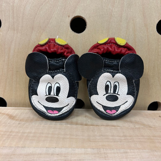 Mickey Soft Leather Moccasins