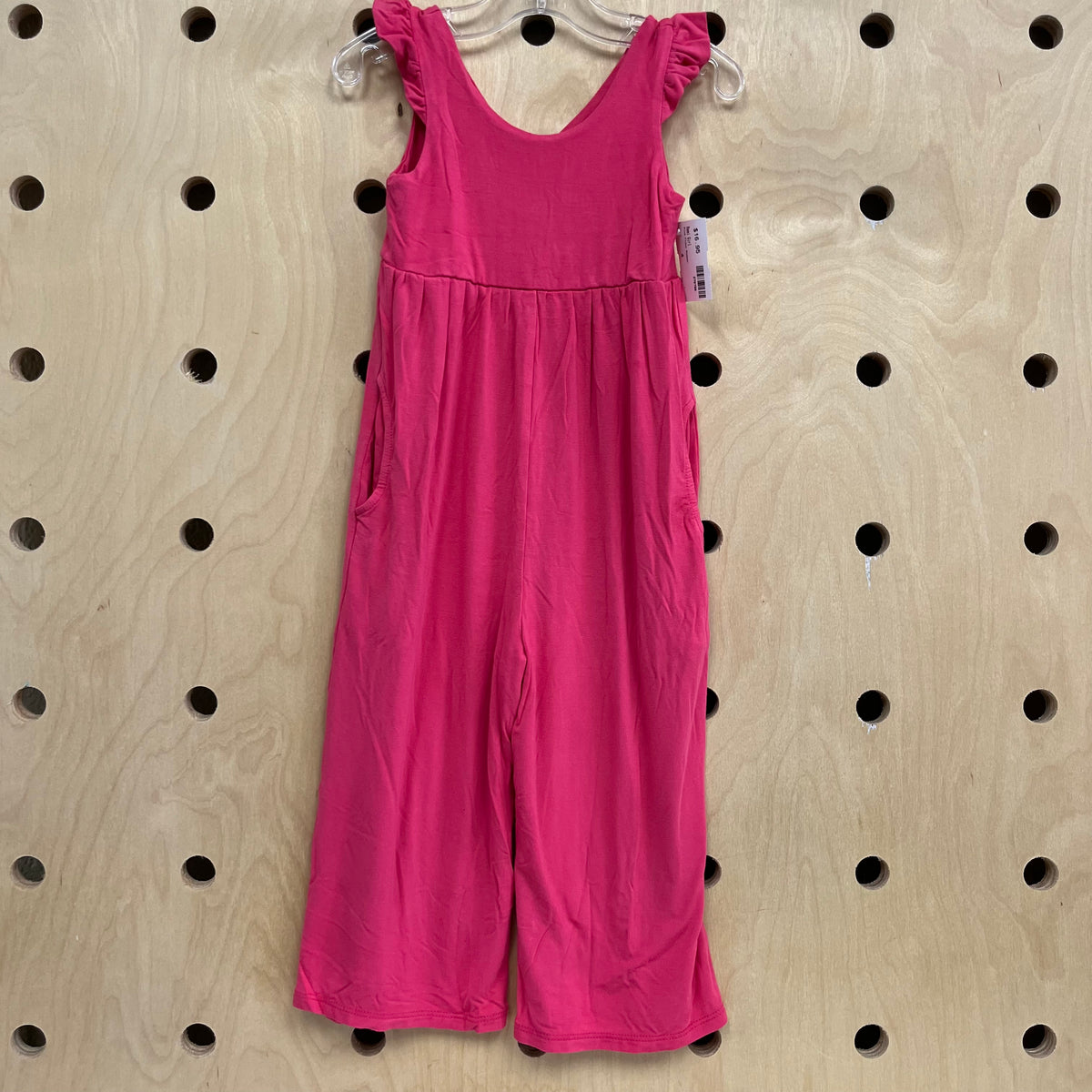 Pink Flowy Romper