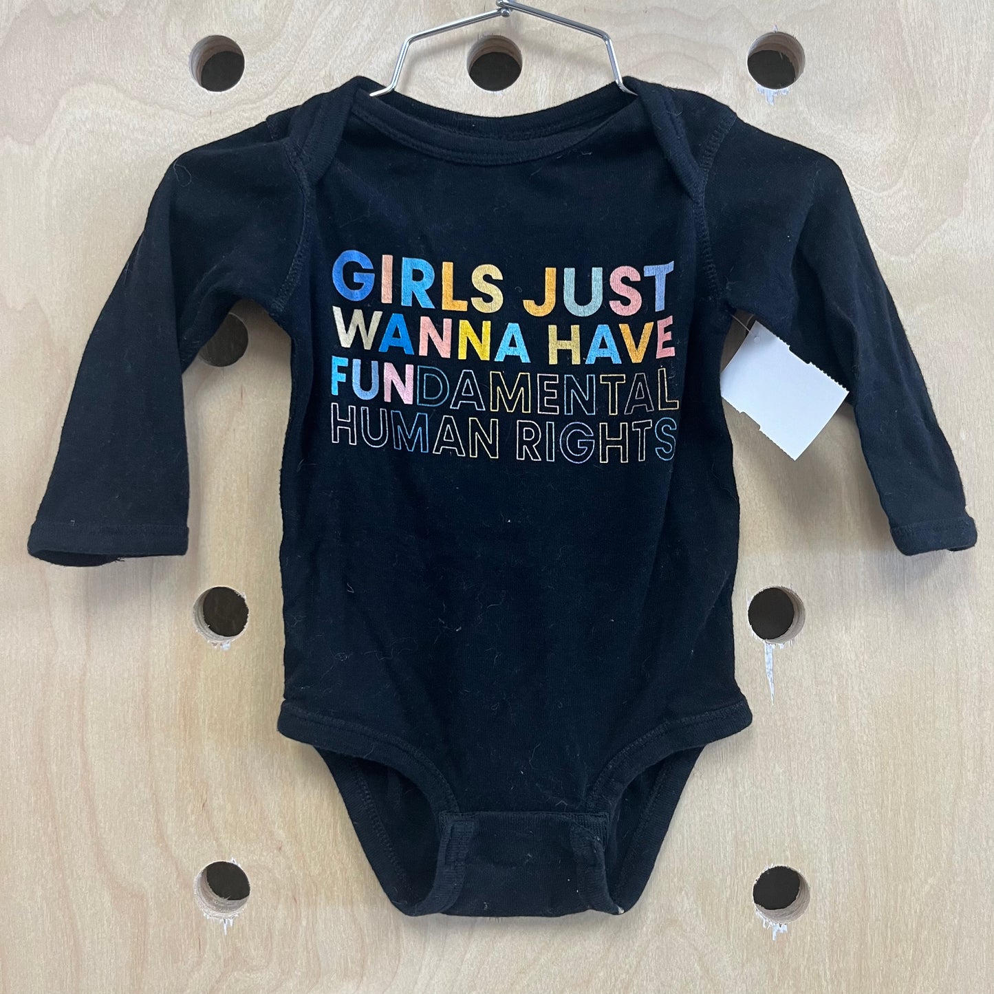 Black Fun-damental Rights Bodysuit