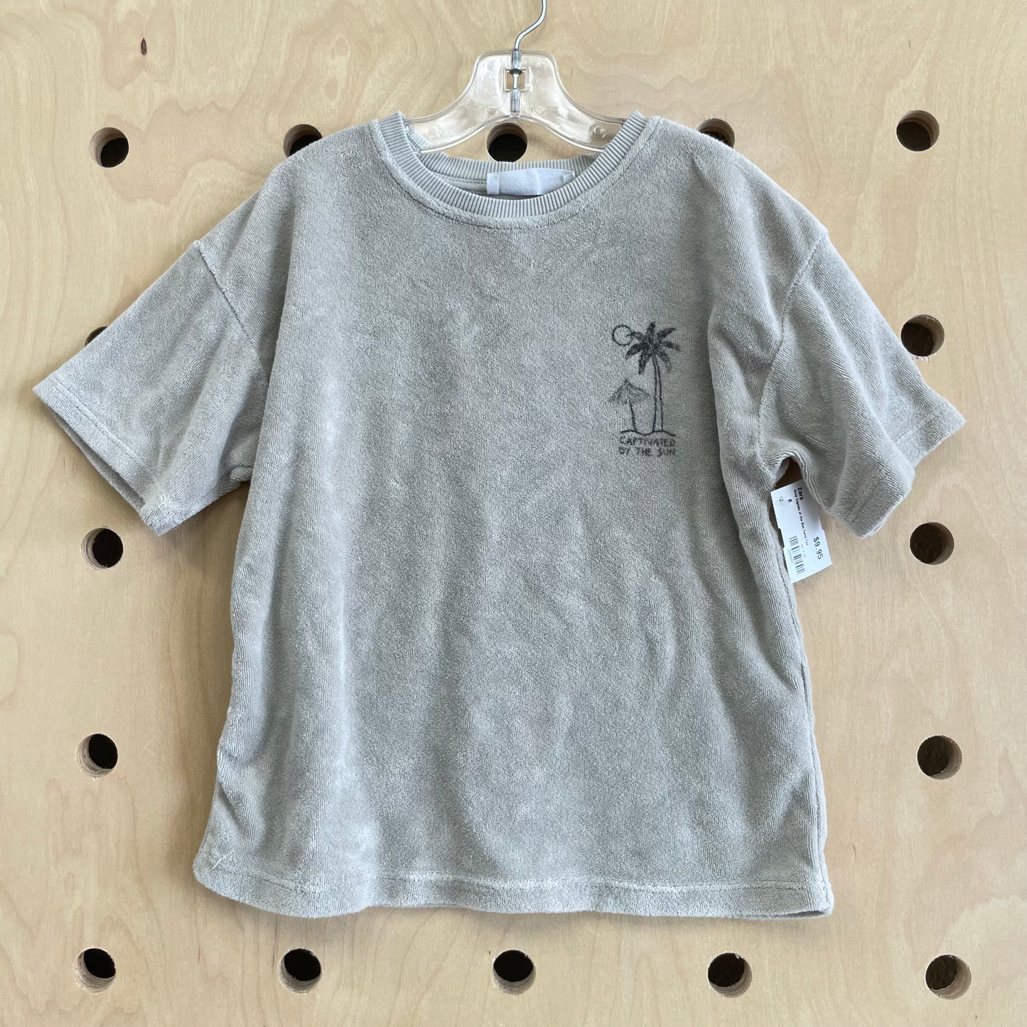 Grey Captain of the Sun Terry Tee