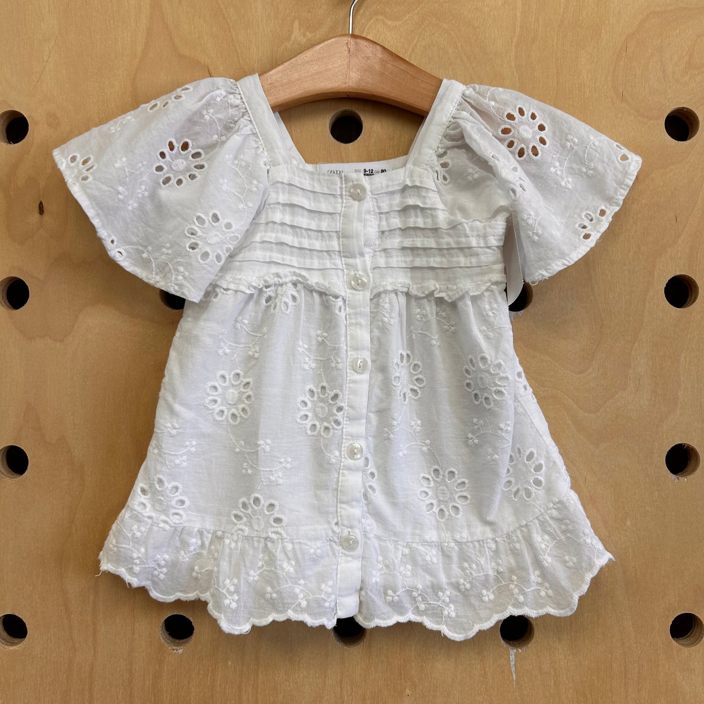 White Eyelet Dress