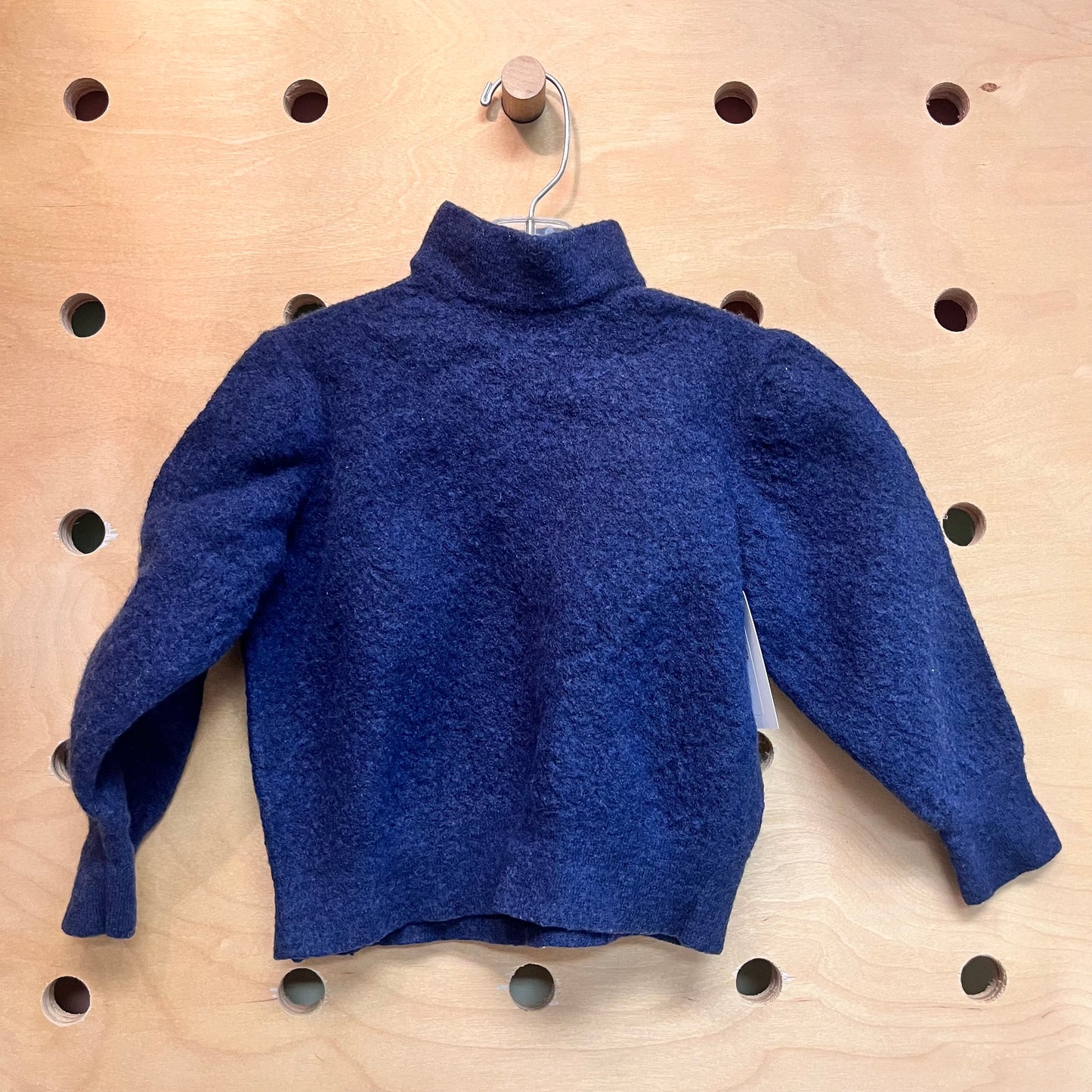 Blue Merino Wool Sweater