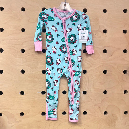 Hello Kitty Candy Cane Bamboo Pajamas