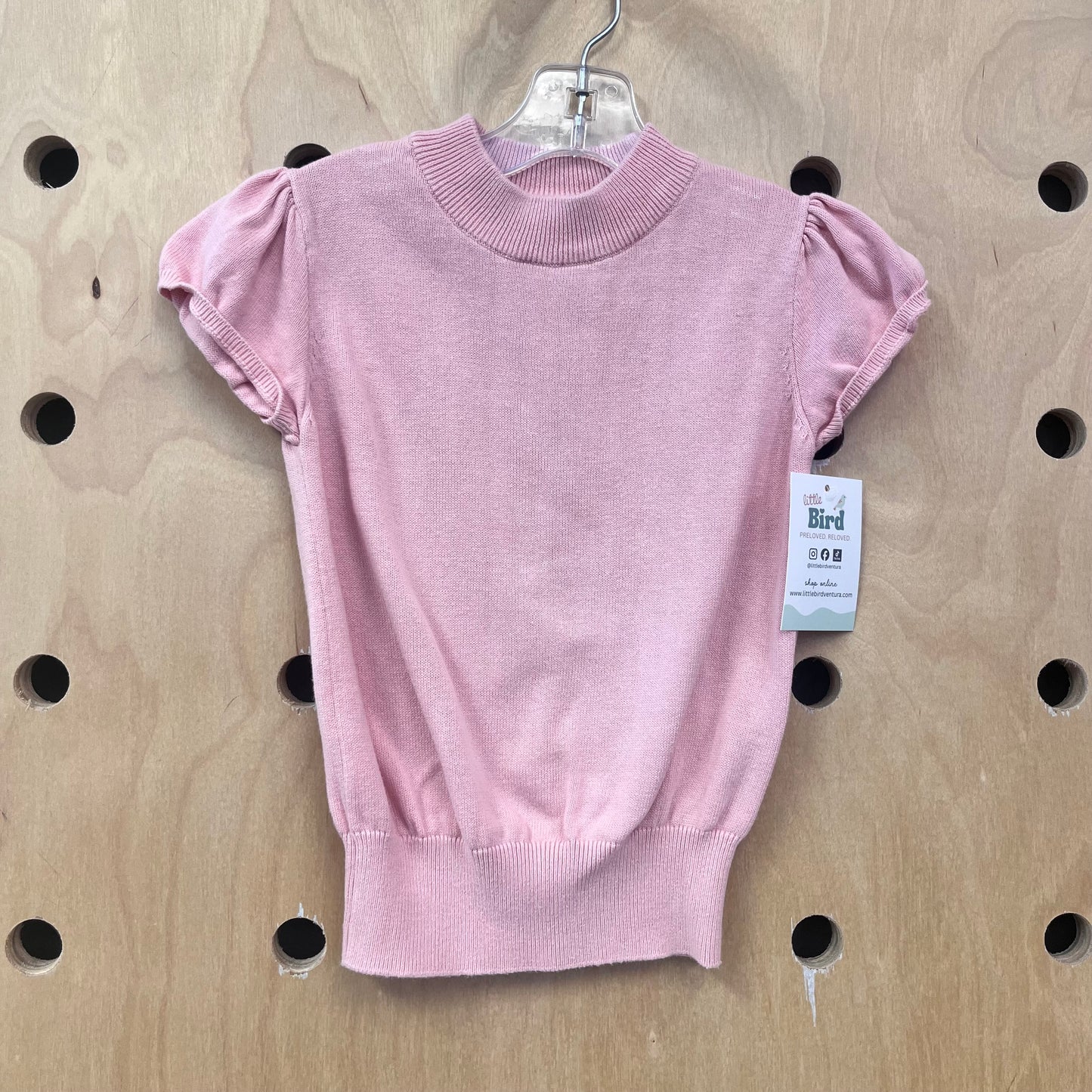 Pink Knit Top