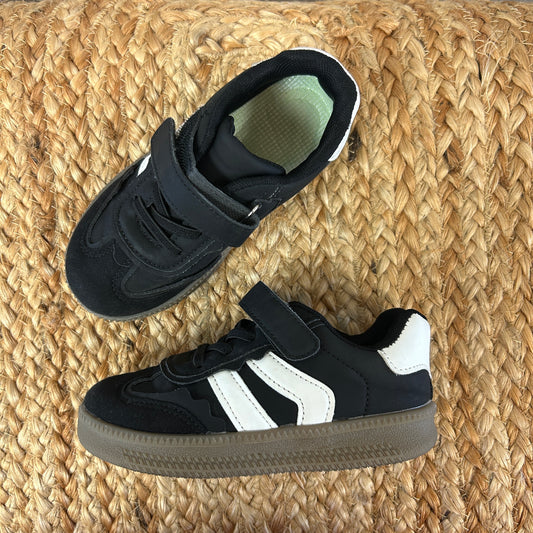 B&W Velcro Sneakers