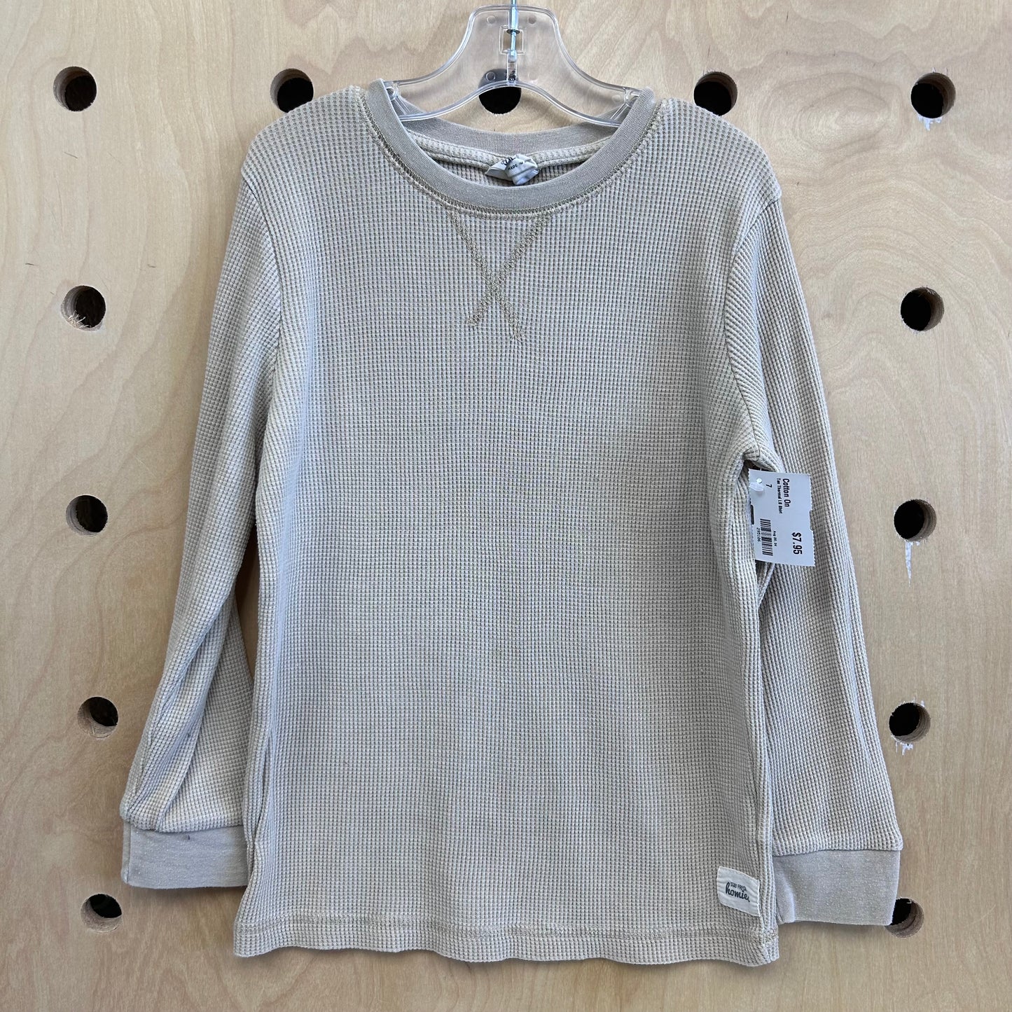 Tan Thermal LS Shirt