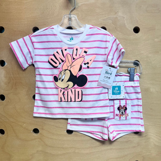 Striped One of a Kind Minnie Outfit NEW!