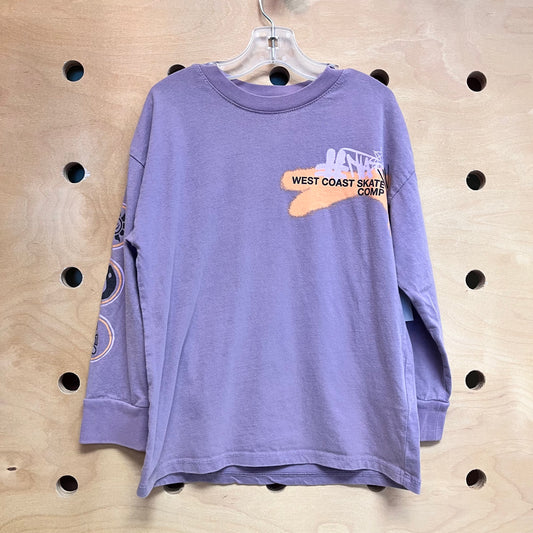 Purple 'West Coast Skate Comp' LS