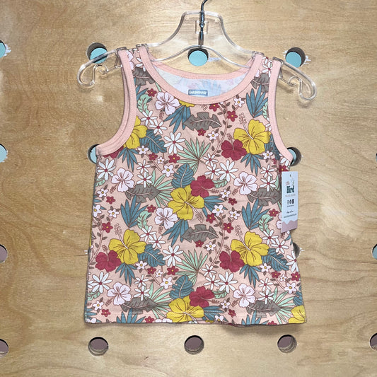 Pink Floral Tank