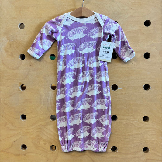 Purple/White Porccupine Gown
