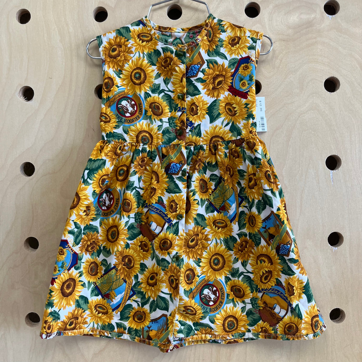 Reversible Sunflower & Bunny Dress