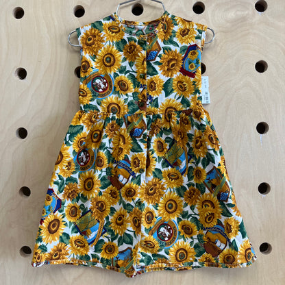 Reversible Sunflower & Bunny Dress