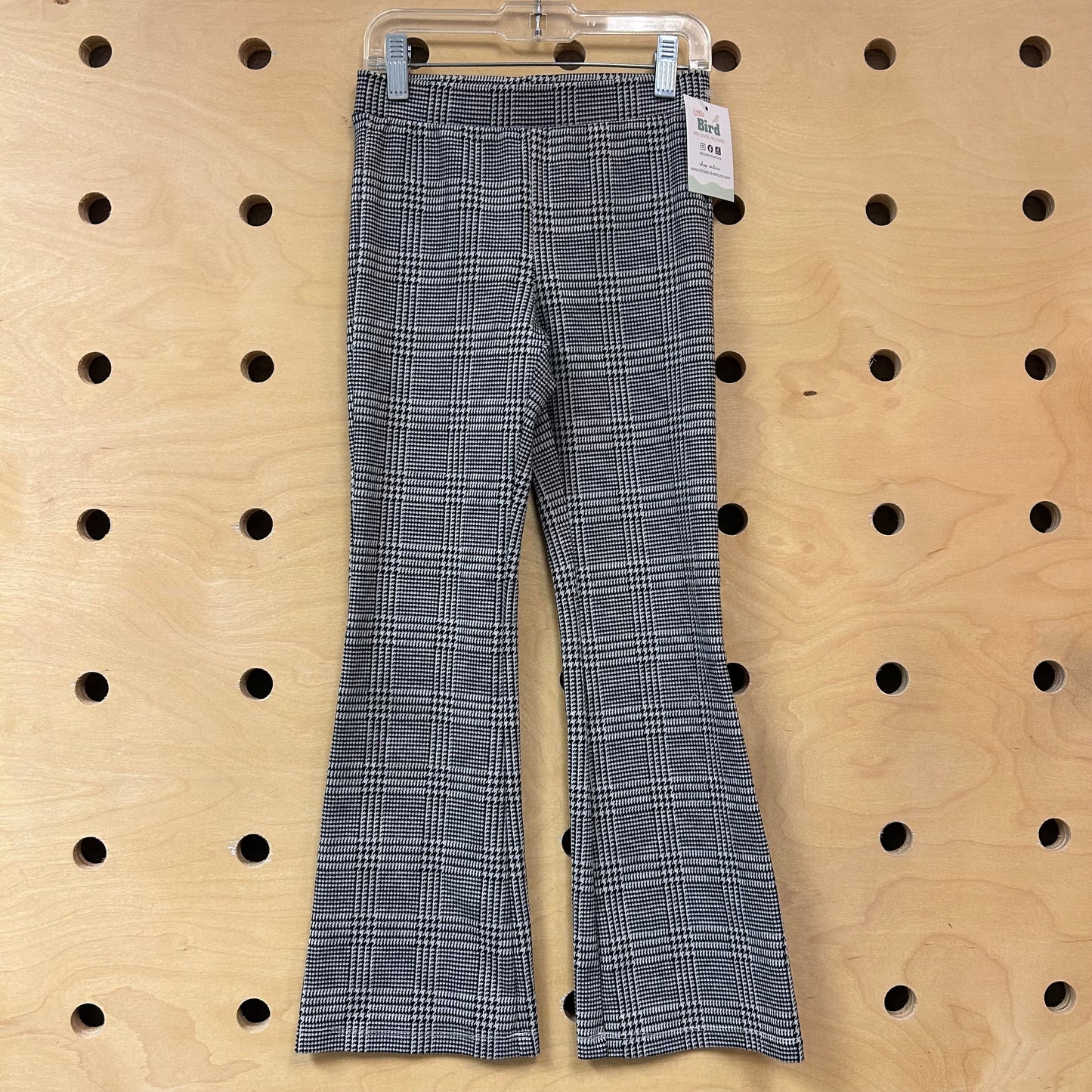 Black/White Houndstooth Pants